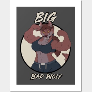 Gym Werewolf Fem Posters and Art